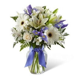The FTD Miracle's Light Hanukkah Bouquet from Victor Mathis Florist in Louisville, KY